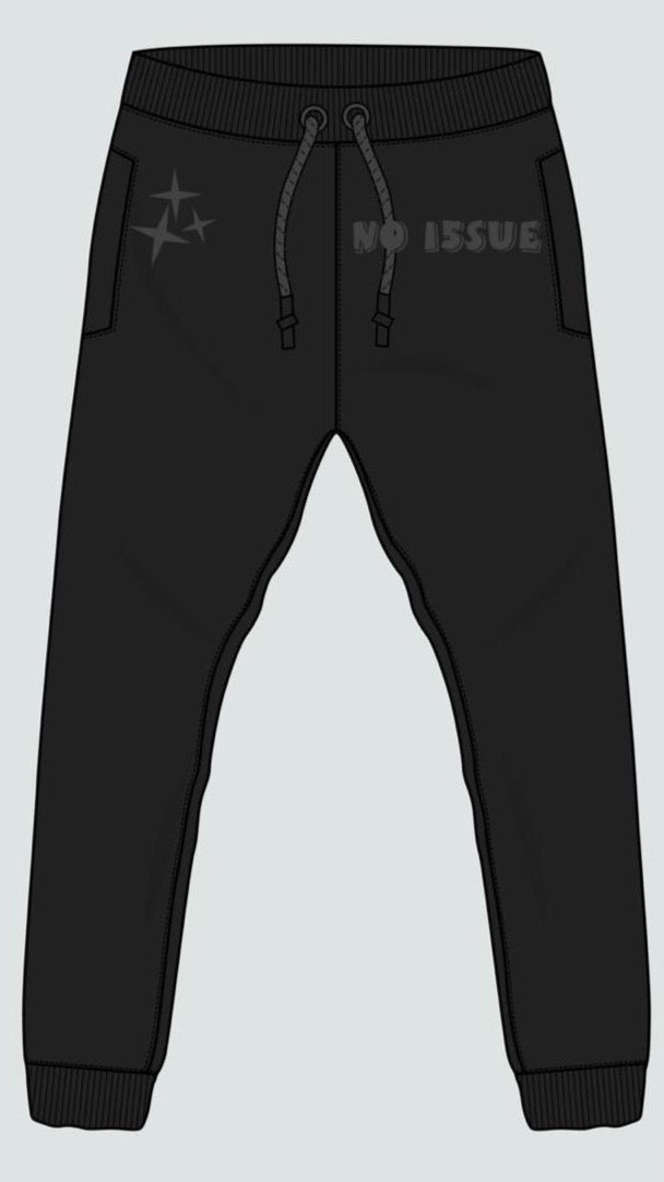 All Black Joggers